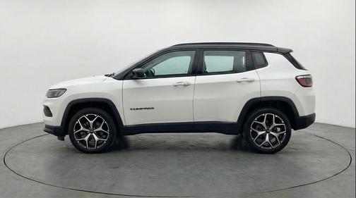 Bright White Clearcoat 2025 Jeep Compass Limited