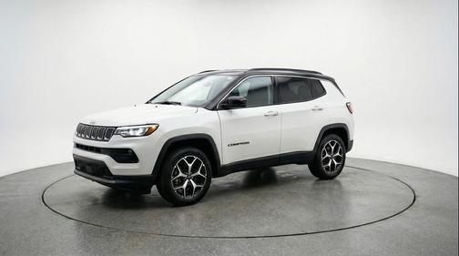 Bright White Clearcoat 2025 Jeep Compass Limited