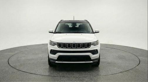Bright White Clearcoat 2025 Jeep Compass Limited
