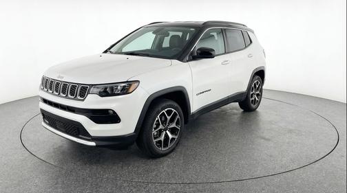 Bright White Clearcoat 2025 Jeep Compass Limited