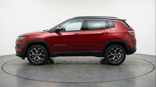 Red Hot Pearlcoat 2025 Jeep Compass Limited