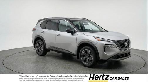 Brilliant Silver Metallic 2025 Nissan Rogue SV