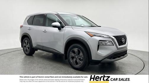 Brilliant Silver Metallic 2025 Nissan Rogue SV