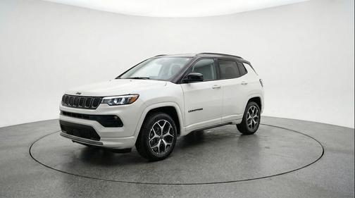 Bright White Clearcoat 2025 Jeep Compass Limited