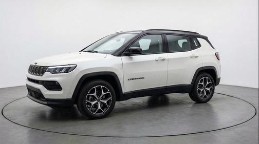 Bright White Clearcoat 2025 Jeep Compass Limited