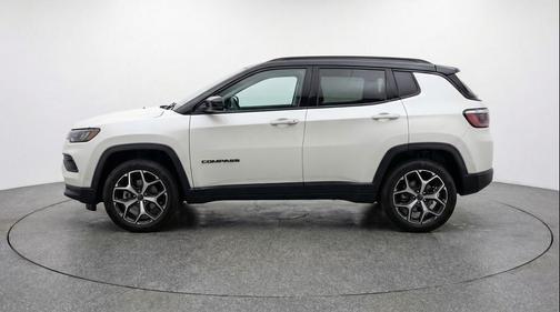 Bright White Clearcoat 2025 Jeep Compass Limited