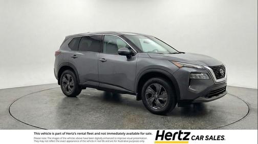 Gun Metallic 2025 Nissan Rogue SV