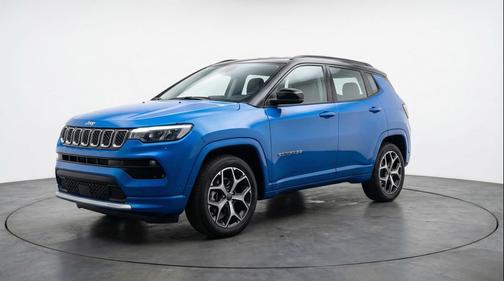 Hydro Blue Pearlcoat 2025 Jeep Compass Limited