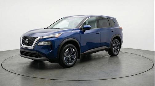 Deep Ocean Blue Pearl 2025 Nissan Rogue SV