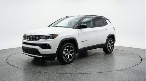 Bright White Clearcoat 2025 Jeep Compass Limited
