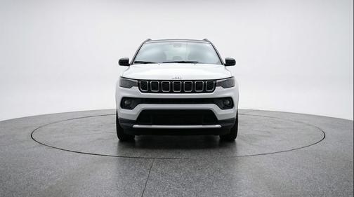Bright White Clearcoat 2025 Jeep Compass Limited