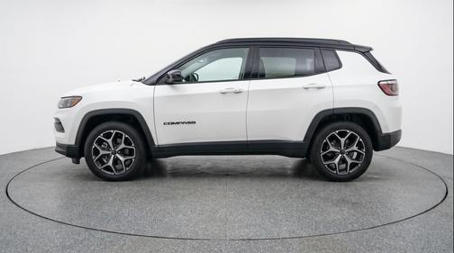 Bright White Clearcoat 2025 Jeep Compass Limited