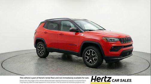 Red Hot Pearlcoat 2025 Jeep Compass Trailhawk