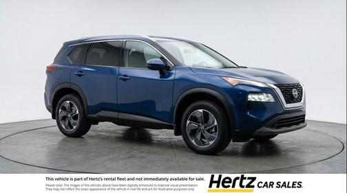 Deep Ocean Blue Pearl 2025 Nissan Rogue SV