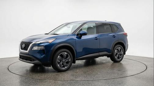 Deep Ocean Blue Pearl 2025 Nissan Rogue SV