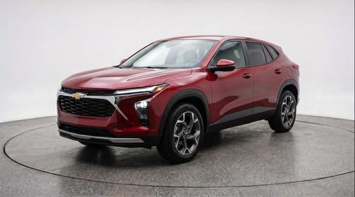 Crimson Metallic 2025 Chevrolet Trax LT