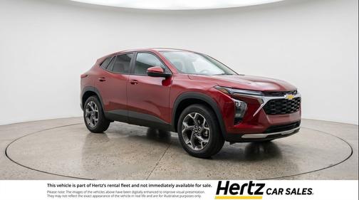 Crimson Metallic 2025 Chevrolet Trax LT