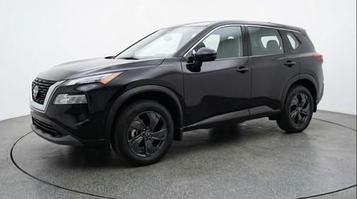 Super Black 2025 Nissan Rogue SV