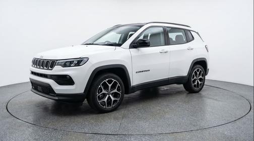 Bright White Clearcoat 2025 Jeep Compass Limited