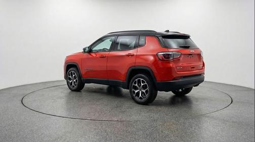 Red Hot Pearlcoat 2025 Jeep Compass Limited