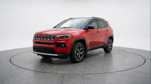 Red Hot Pearlcoat 2025 Jeep Compass Limited