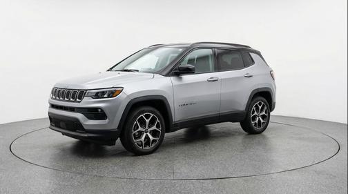 Silver Zynith Metallic Clearcoat 2025 Jeep Compass Limited