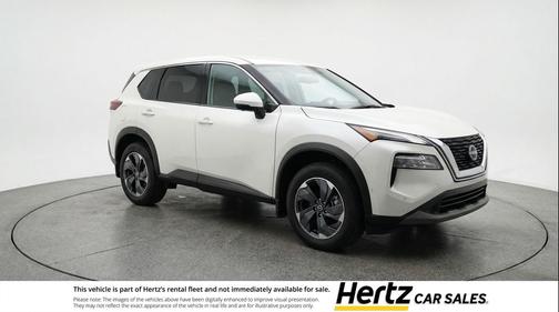 Everest White Pearl Tricoat 2025 Nissan Rogue SV
