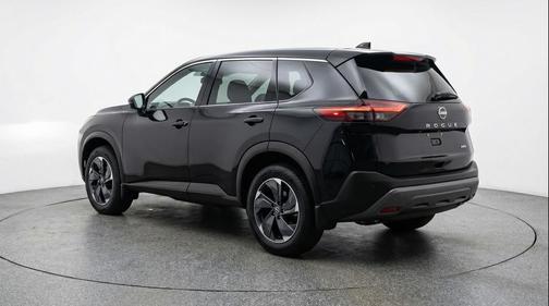 Super Black 2025 Nissan Rogue SV