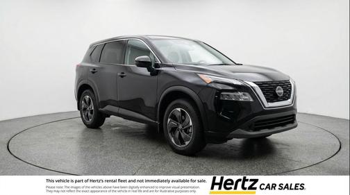 Super Black 2025 Nissan Rogue SV
