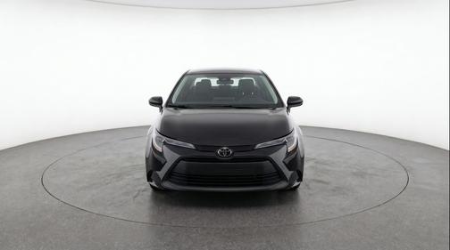 Midnight Black Metallic 2025 Toyota Corolla LE