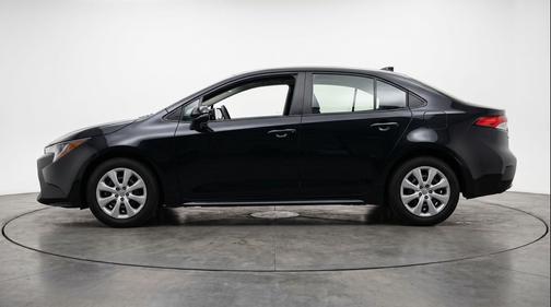 Midnight Black Metallic 2025 Toyota Corolla LE