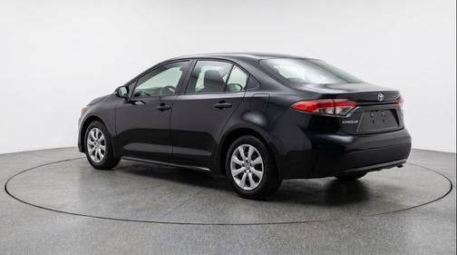 Midnight Black Metallic 2025 Toyota Corolla LE