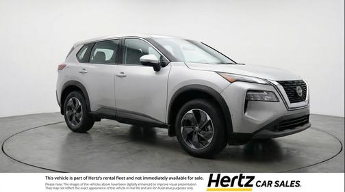Brilliant Silver Metallic 2025 Nissan Rogue SV