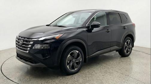 Super Black 2025 Nissan Rogue SV