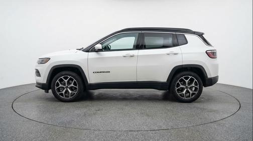 Bright White Clearcoat 2025 Jeep Compass Limited
