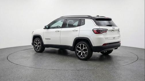 Bright White Clearcoat 2025 Jeep Compass Limited