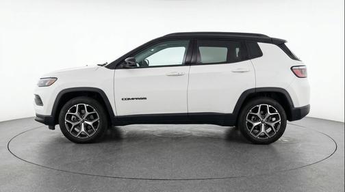 Bright White Clearcoat 2025 Jeep Compass Limited