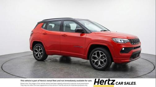 Red Hot Pearlcoat 2025 Jeep Compass Limited