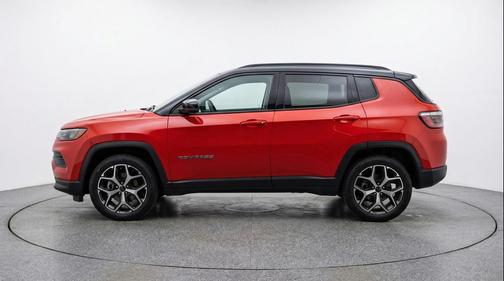 Red Hot Pearlcoat 2025 Jeep Compass Limited