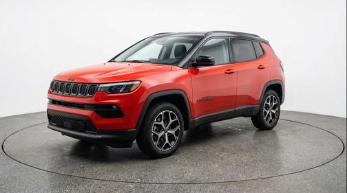 Red Hot Pearlcoat 2025 Jeep Compass Limited