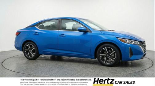 Electric Blue Metallic 2025 Nissan Sentra SV