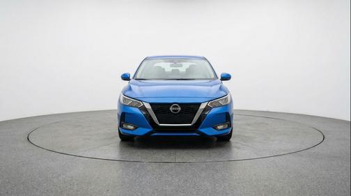 Electric Blue Metallic 2025 Nissan Sentra SV