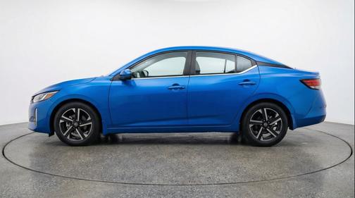 Electric Blue Metallic 2025 Nissan Sentra SV