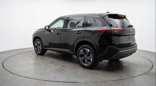 Super Black 2025 Nissan Rogue SV