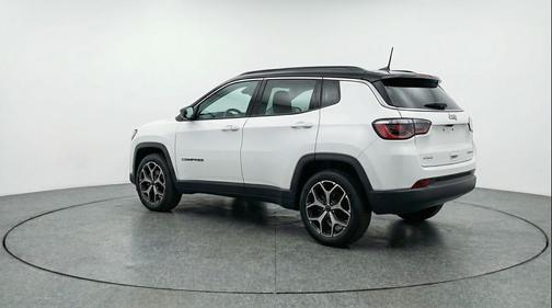 Bright White Clearcoat 2025 Jeep Compass Limited