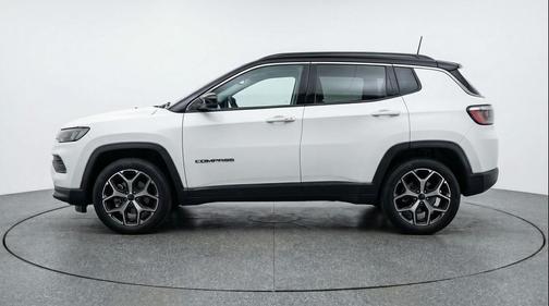 Bright White Clearcoat 2025 Jeep Compass Limited
