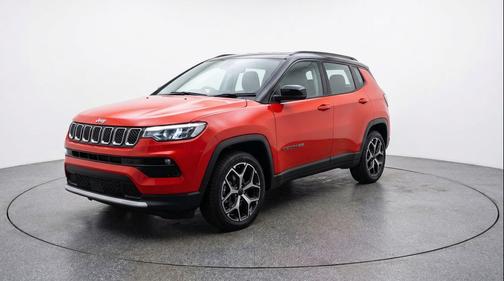 Red Hot Pearlcoat 2025 Jeep Compass Limited