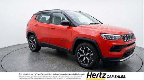 Red Hot Pearlcoat 2025 Jeep Compass Limited