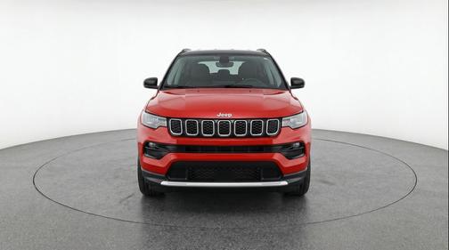Red Hot Pearlcoat 2025 Jeep Compass Limited