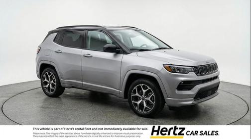 Silver Zynith Metallic Clearcoat 2025 Jeep Compass Limited